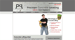 Desktop Screenshot of concrete-lifting-utah.com